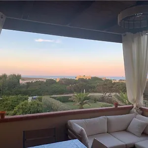 Trilocale Vista Mare A 200mt Da La Pelosa Appartamento